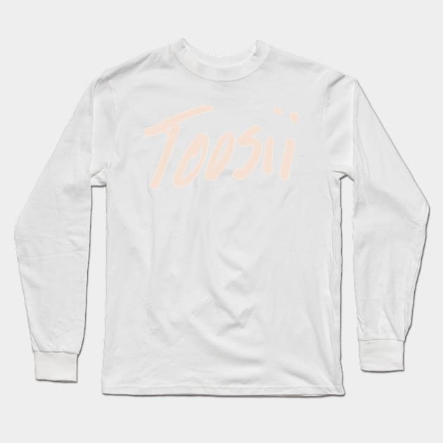 Toosii Merch Toosii Logo Long Sleeve T-Shirt by Thomas-Mc